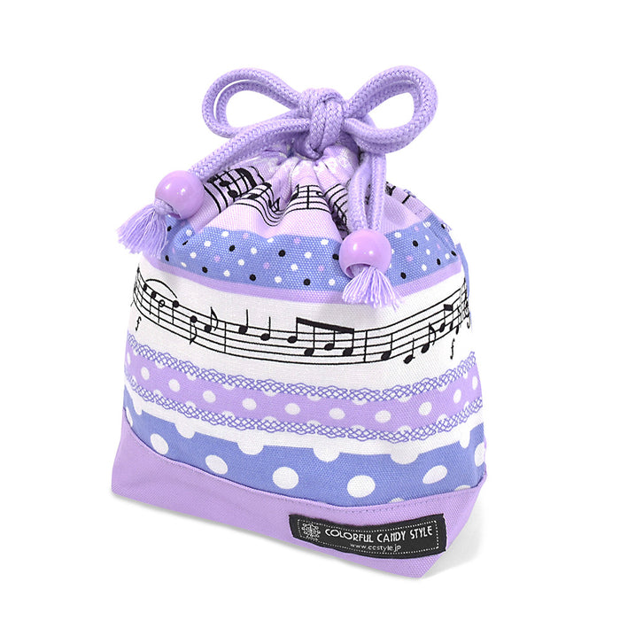 ゆうパケット対応 巾着 小 コップ袋 撥水ノーアイロン / 綿100% 【女の子人気ランキングTOP33】