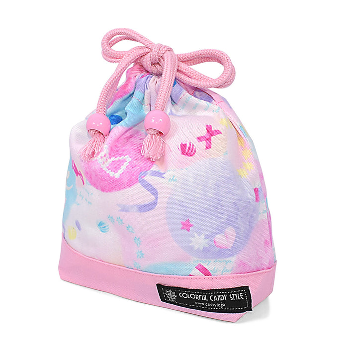 ゆうパケット対応 巾着 小 コップ袋 撥水ノーアイロン / 綿100% 【女の子人気ランキングTOP33】