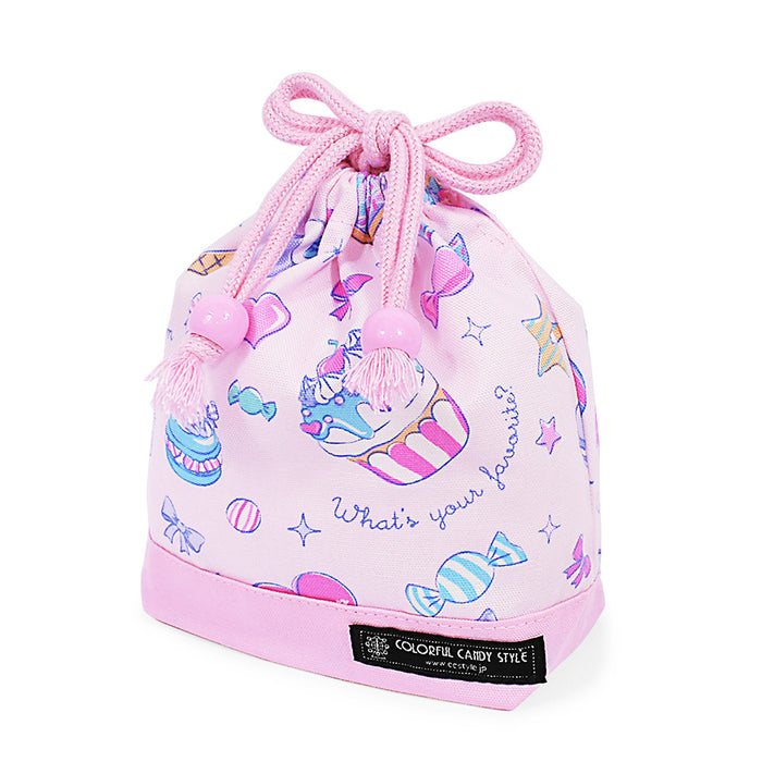 ゆうパケット対応 巾着 小 コップ袋 撥水ノーアイロン / 綿100% 【女の子人気ランキングTOP33】