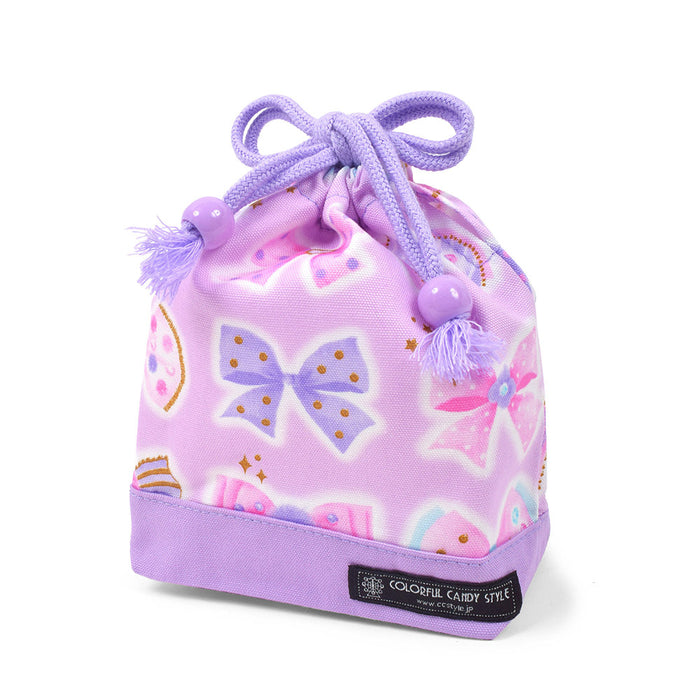 ゆうパケット対応 巾着 小 コップ袋 撥水ノーアイロン / 綿100% 【女の子人気ランキングTOP33】