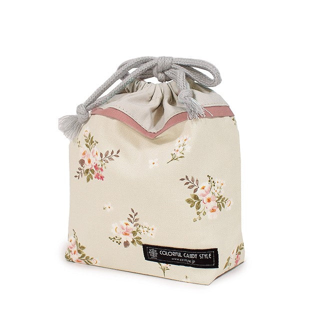 ゆうパケット対応 巾着 小 コップ袋 撥水ノーアイロン / 綿100% 【女の子人気ランキングTOP33】