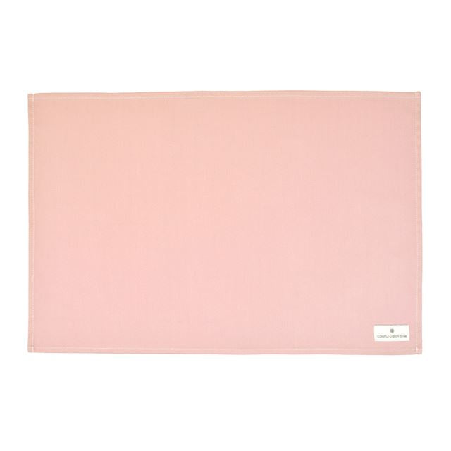 カラフルキャンディスタイルのランチョンマット。綿の布製で、便利な子供用大きめタイプ。男の子と女の子兼用で給食でも大活躍。