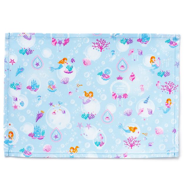 Placemat (25cm x 35cm) Set of 3 different patterns Airy Shower and Mermaid Ballerina Set 