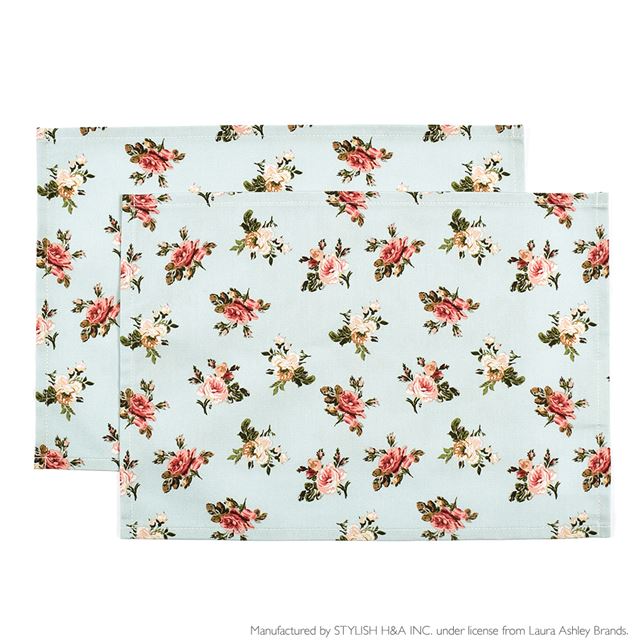 【LAURA ASHLEY人気ランキングTOP10】ランチョンマット(25cm×35cm) 2枚セット