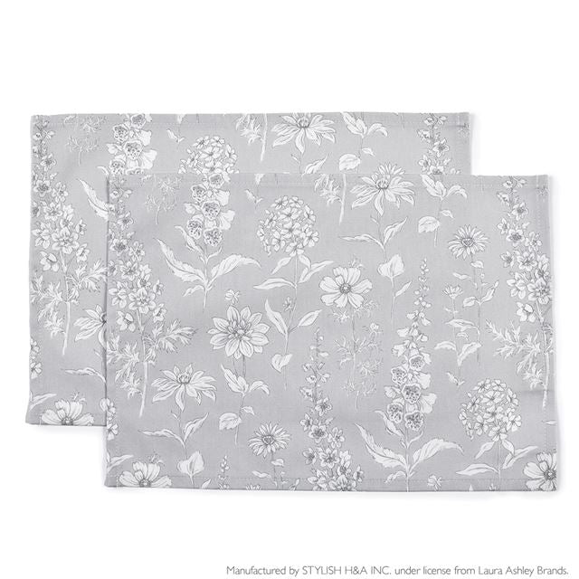 【LAURA ASHLEY人気ランキングTOP10】ランチョンマット(25cm×35cm) 2枚セット