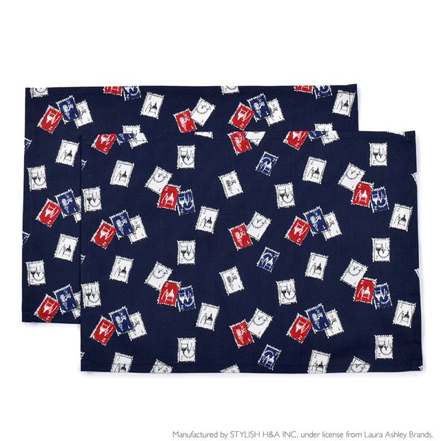 【LAURA ASHLEY人気ランキングTOP10】ランチョンマット(25cm×35cm) 2枚セット