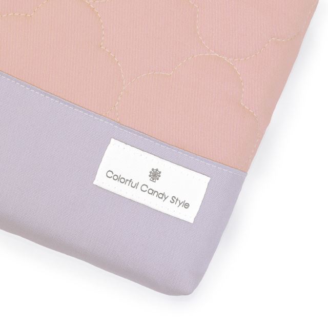 カラフルキャンディスタイルの座布団。キルティング素材で椅子用のクッション。男の子と女の子兼用で通園、通学で大活躍。