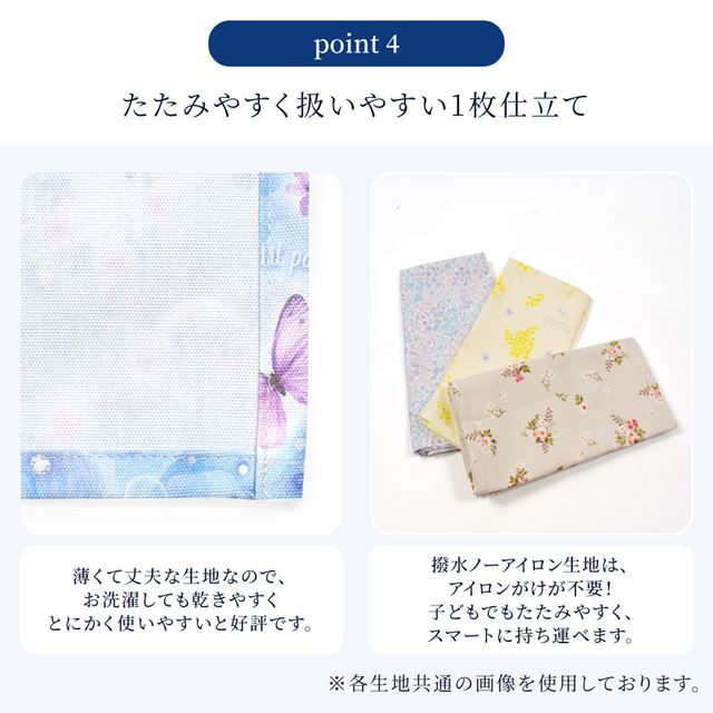 ランチクロス・給食ナフキン(45cm×45cm) 撥水ノーアイロン 柄違い3枚セット ユニコーン・キャンディポップとオーロラセット