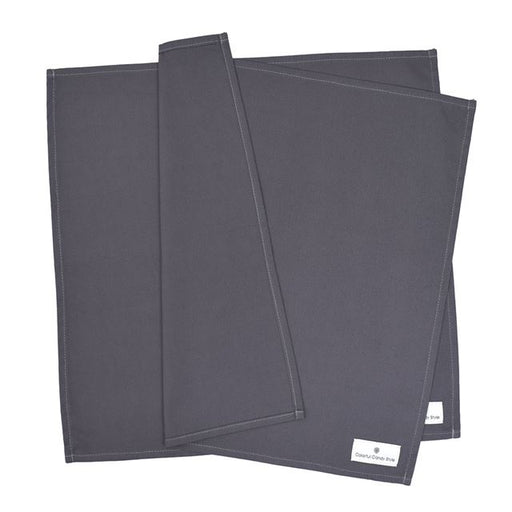 カラフルキャンディスタイルのランチクロス。給食トレーや食器の下に敷ける大きめサイズ。ランチボックスやコップ、スプーンも並べられます。