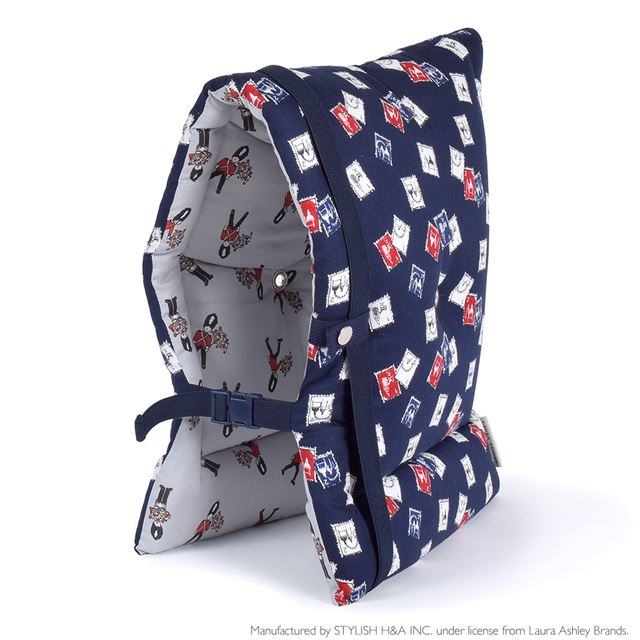 送料無料 【LAURA ASHLEY人気ランキングTOP11】防災頭巾(椅子固定ゴム付き)