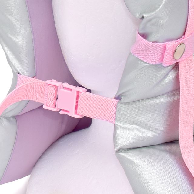 Japan Fire Retardant Association Pass Certified Material Use Disaster Prevention Hood (with Chair Fixing Rubber) Flame Retardant Silver Type (Pink)