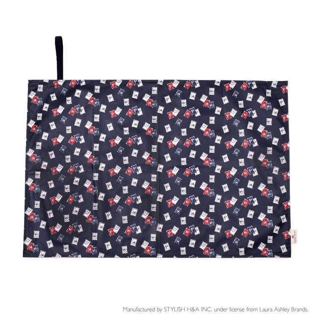 LAURA ASHLEY レジャーシート Stamps (Navy)