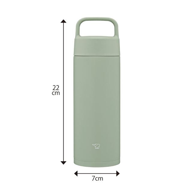 業界初 せんとパッキンをひとつにした「シームレスせん」.高い保温･保冷力「ステンレス真空2重まほうびん」