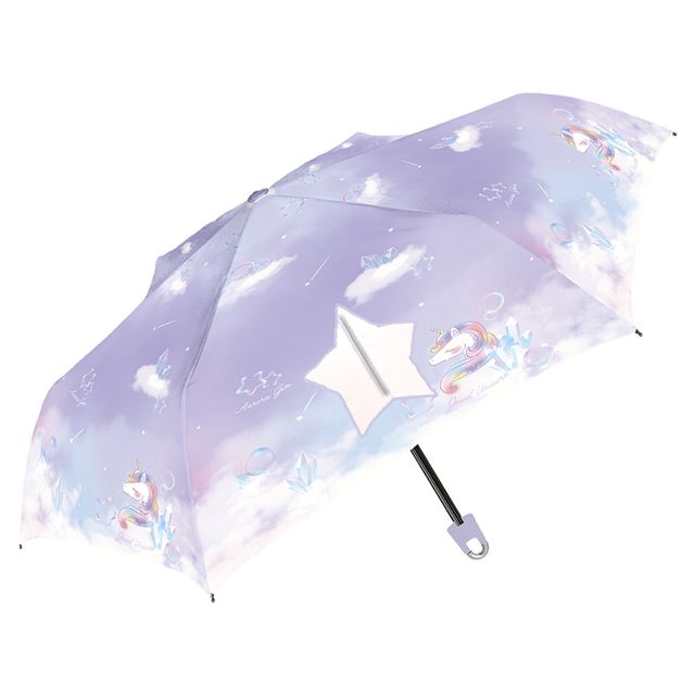 毎年大人気のゆめかわユニコーン♪今年はSNSで人気のきらきら鉱石と合わせました。カバンに下げられるカラビナ手元仕様。