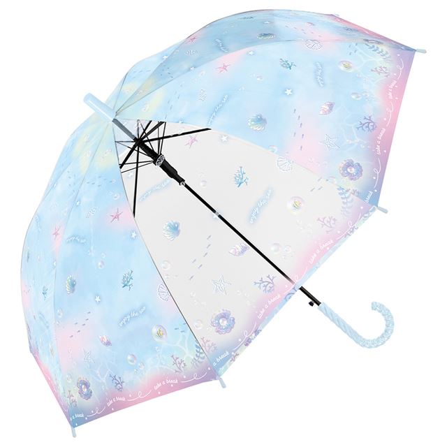 ゆめかわな海の世界が可愛らしい♪窓付きなので機能面でも安心です。