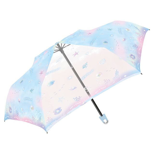 ゆめかわな海の世界が可愛らしい♪カバンに下げられるカラビナ手元仕様。