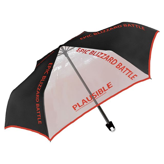 ロゴがボーダーに配置されたシンプルでかっこいいデザインです。カバンに下げられるカラビナ手元仕様。