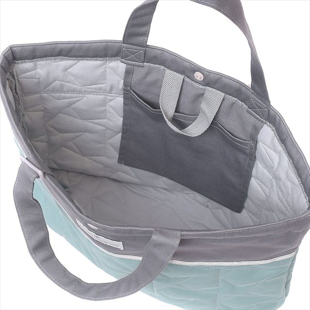 カラフルキャンディスタイルのマチ付きレッスンバッグ。丈夫なキルティング素材の手提げバッグ。男の子と女の子兼用で通園・通学でも大活躍。