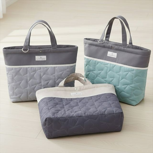 カラフルキャンディスタイルのマチ付きレッスンバッグ。丈夫なキルティング素材の手提げバッグ。男の子と女の子兼用で通園・通学でも大活躍。