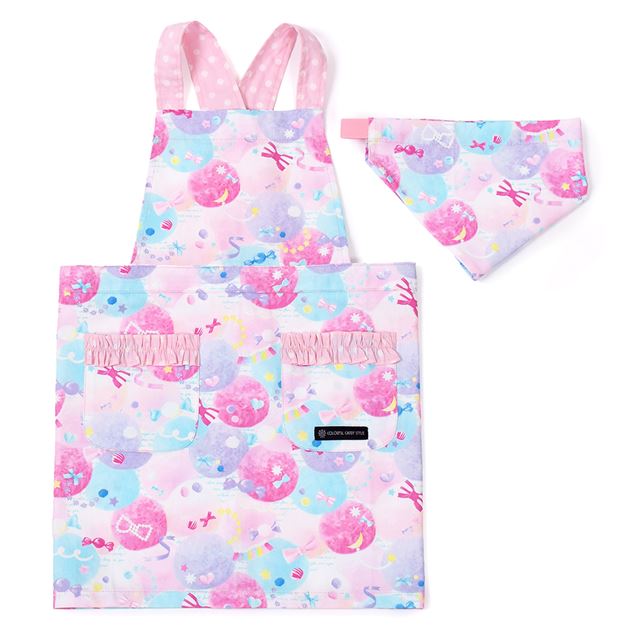 Back cross child apron (100-120cm) | Popular line-up for girls 