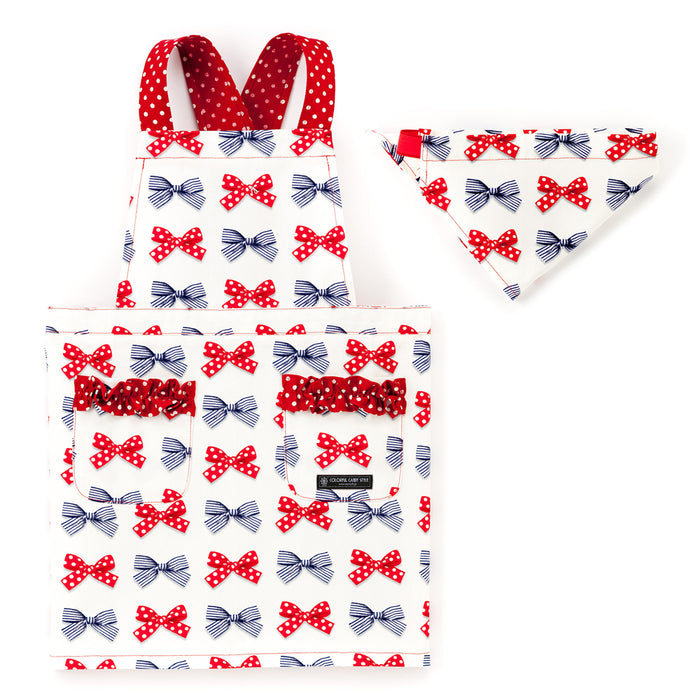 Back cross child apron (100-120cm) | Popular line-up for girls 