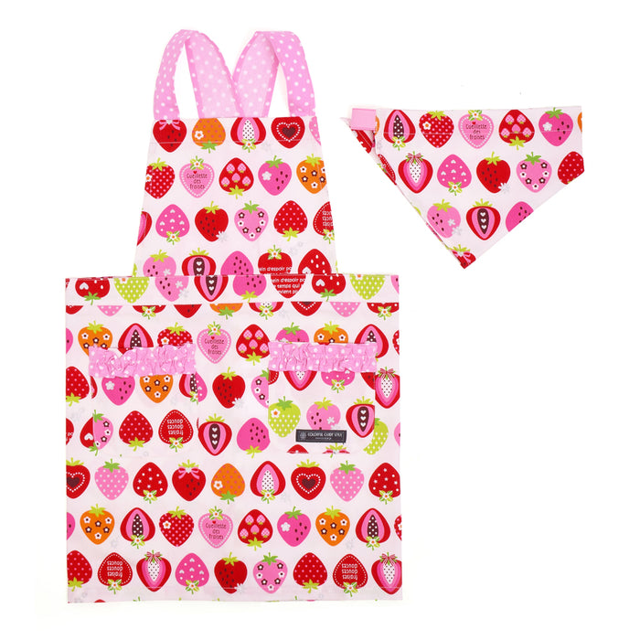 Back cross child apron (100-120cm) | Popular line-up for girls 