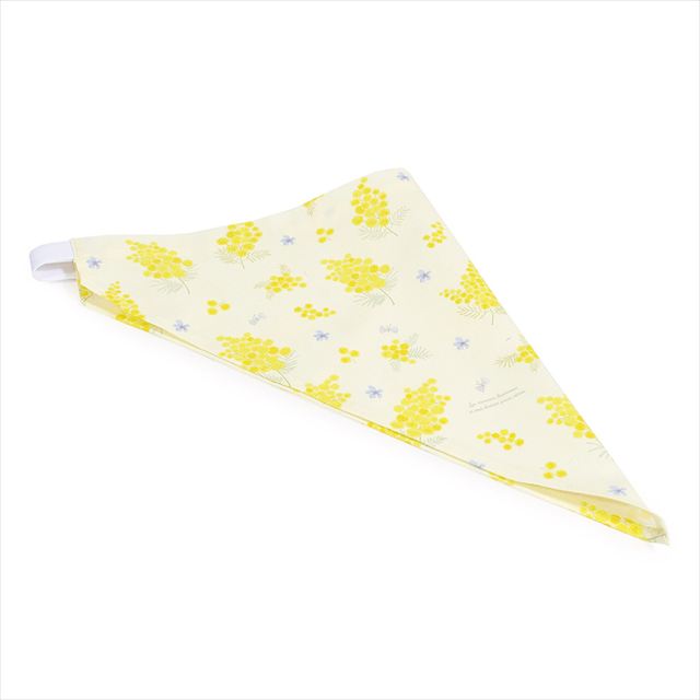 カラフルキャンディスタイルの三角巾付きキッズエプロン。子供用で、かぶるだけのバッククロスタイプ。男の子と女の子兼用で大活躍。