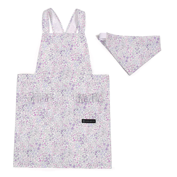 Back cross child apron (100-120cm) | Popular line-up for girls 