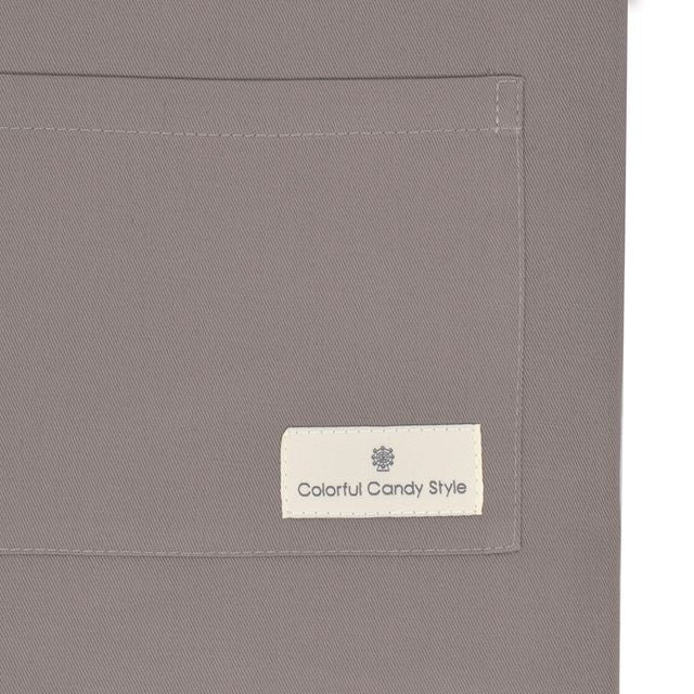 カラフルキャンディスタイルの三角巾付きキッズエプロン。子供用で、かぶるだけのバッククロスタイプ。男の子と女の子兼用で大活躍。