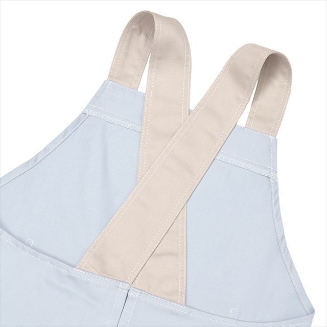 カラフルキャンディスタイルの三角巾付きキッズエプロン。子供用で、かぶるだけのバッククロスタイプ。男の子と女の子兼用で大活躍。