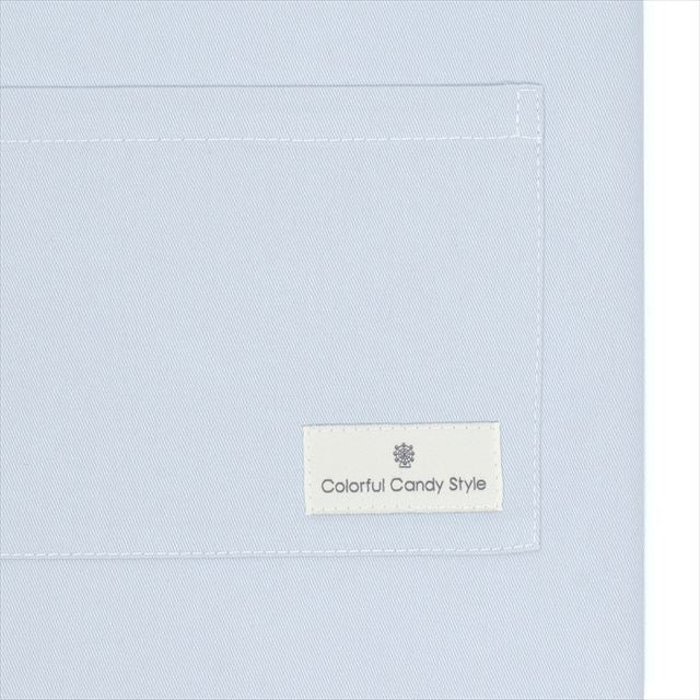 カラフルキャンディスタイルの三角巾付きキッズエプロン。子供用で、かぶるだけのバッククロスタイプ。男の子と女の子兼用で大活躍。