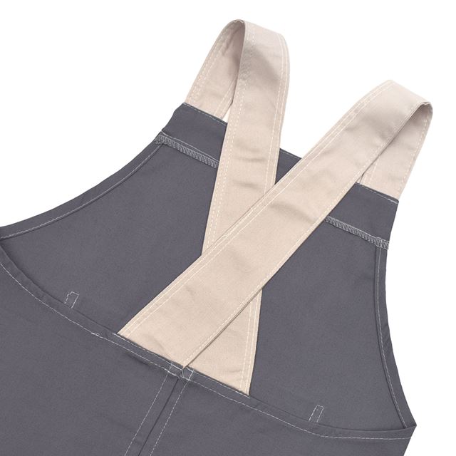 カラフルキャンディスタイルの三角巾付きキッズエプロン。子供用で、かぶるだけのバッククロスタイプ。男の子と女の子兼用で大活躍。