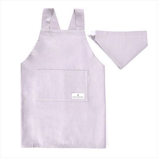 カラフルキャンディスタイルの三角巾付きキッズエプロン。子供用で、かぶるだけのバッククロスタイプ。男の子と女の子兼用で大活躍。