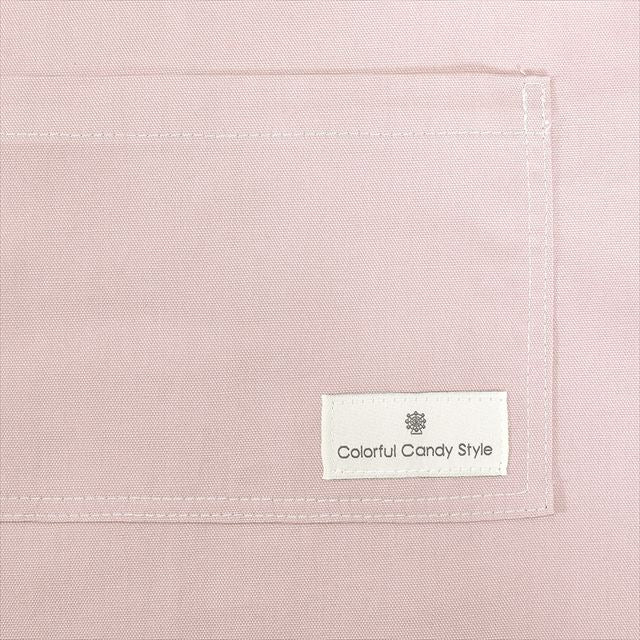 カラフルキャンディスタイルの三角巾付きキッズエプロン。子供用で、かぶるだけのバッククロスタイプ。男の子と女の子兼用で大活躍。