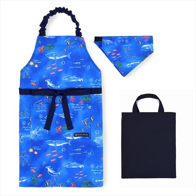 新登場 子どもエプロン (100-120cm・130-160cm) 手提げバッグ・三角巾付き【男の子人気ランキングTOP15】