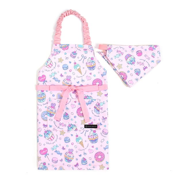 Children's apron (100-120cm/130-160cm) | Popular lineup for girls 