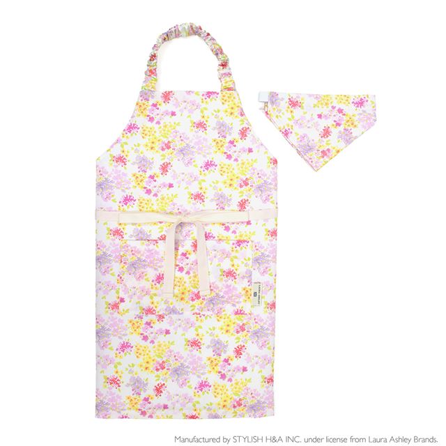 送料無料 【LAURA ASHLEY人気ランキングTOP7】子どもエプロン(130～160cm)
