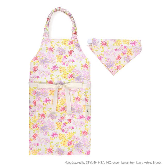 送料無料 【LAURA ASHLEY人気ランキングTOP9】子どもエプロン(100～120cm)
