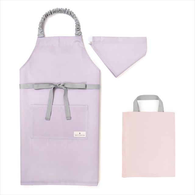 子どもエプロン (100-120cm・130-160cm) 手提げバッグ・三角巾付き【女の子人気ランキングTOP16】