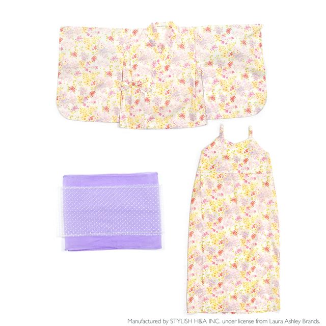 【LAURA ASHLEY人気ランキングTOP2】浴衣セット(110-150cm)