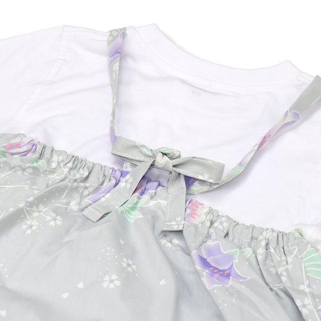 簡単に着られる、着崩れしないセパレートタイプの浴衣ドレスが新登場！