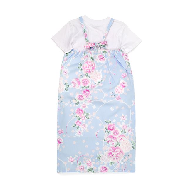 簡単に着られる、着崩れしないセパレートタイプの浴衣ドレスが新登場！