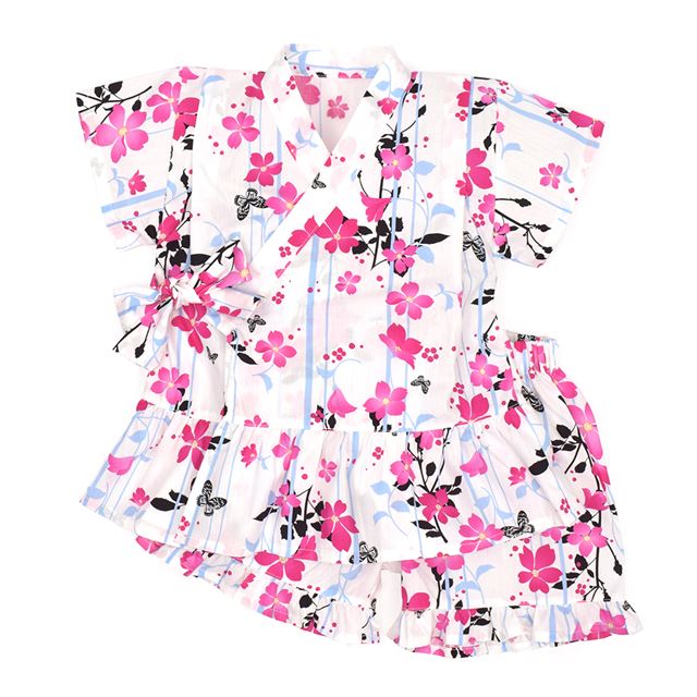 夏に涼しく快適！甚平が新登場！着崩れしにくく動きやすい、元気いっぱいのキッズにおすすめの甚平。花火や夏祭り・夕涼み会など、様々なシーンで活躍します。