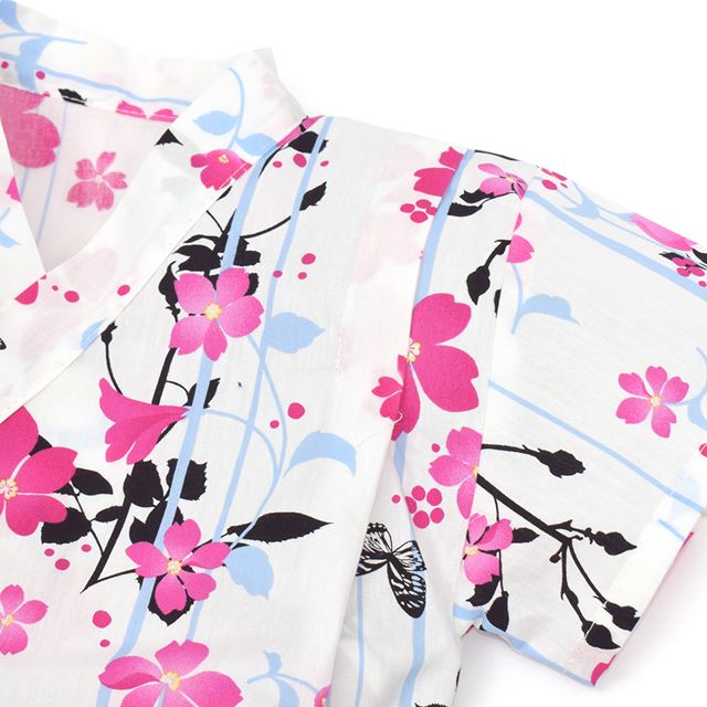 夏に涼しく快適！甚平が新登場！着崩れしにくく動きやすい、元気いっぱいのキッズにおすすめの甚平。花火や夏祭り・夕涼み会など、様々なシーンで活躍します。