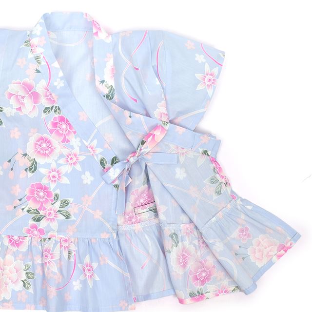 夏に涼しく快適！甚平が新登場！着崩れしにくく動きやすい、元気いっぱいのキッズにおすすめの甚平。花火や夏祭り・夕涼み会など、様々なシーンで活躍します。