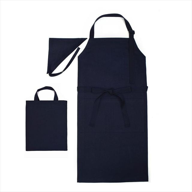 新登場 エプロン(150～170cm) 2点・3点（手提げバッグ・三角巾）セット【男の子人気ランキングTOP12】