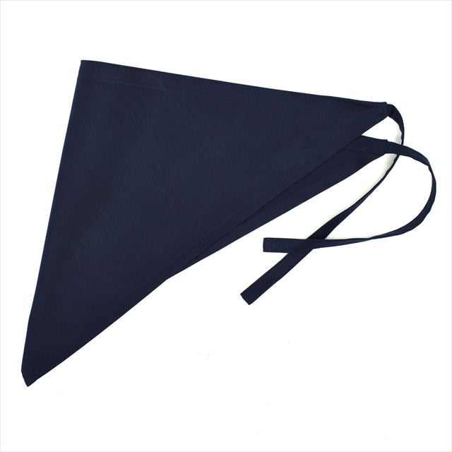 新登場 エプロン(150～170cm) 手提げバッグ・三角巾付き ディープネイビー