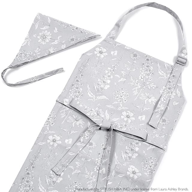 【LAURA ASHLEY人気ランキングTOP10】エプロン(150～160)三角巾付き
