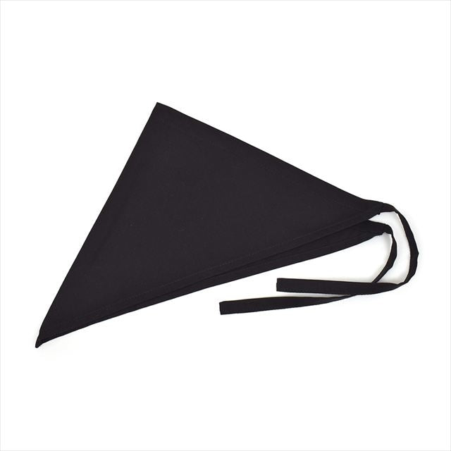 新登場 エプロン(150～170cm) 手提げバッグ・三角巾付き くすみ無地 くすみブラック