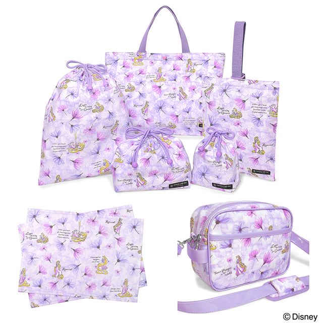 カラフルキャンディスタイルの入園入学7点セット。男の子・女の子兼用で、レッスンバッグ・シューズケース・巾着袋など、通園・通学に大活躍アイテム満載。